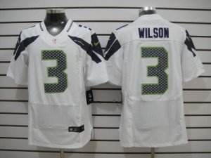 Nike NFL Seattle Seahawks #3 Wilson white Jerseys(Elite)