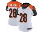Women Nike Cincinnati Bengals #28 Joe Mixon Vapor Untouchable Limited White NFL Jersey