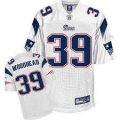 nfl New England Patriots #39 Danny Woodhead white