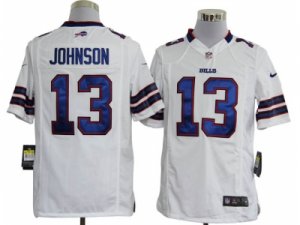 Nike NFL buffalo bills #13 johnson white Game Jerseys