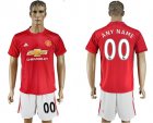 2016-17 Manchester United Home Customized Soccer Jersey