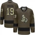Ottawa Senators #19 Jason Spezza Green Salute to Service Stitched NHL Jersey