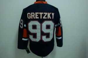 nhl edmonton oilers #99 gretzky dk.blue