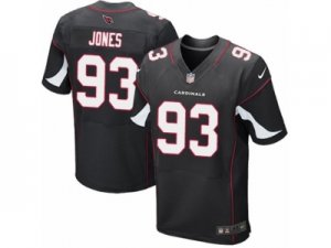 Mens Nike Arizona Cardinals #93 Jarvis Jones Elite Black Alternate NFL Jersey
