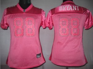 women dallas cowboys #88 bryant pink[2010]