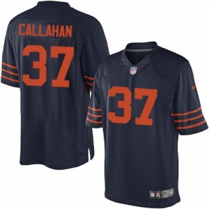 Mens Nike Chicago Bears #37 Bryce Callahan Limited Navy Blue 1940s Throwback Alternate NFL Jersey