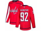 Men Adidas Washington Capitals #92 Evgeny Kuznetsov Red Home Authentic Stitched NHL Jersey