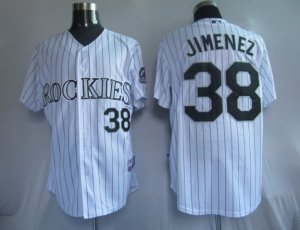 colorado rockies 38 jimemez white[strip]