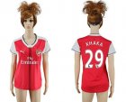 Womens Arsenal #29 Xhaka Home Soccer Club Jersey