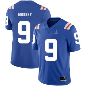 Florida Gators #9 Dre Massey Blue Throwback College