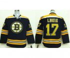 Youth nhl jerseys boston bruins #17 lucic black