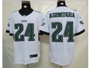 Nike NFL philadelphia eagles #24 asomugha white Elite jerseys