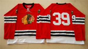 NHL Mitchell And Ness 1960-61 Chicago Blackhawks #39 Noname red Throwback jerseys