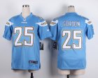 Youth Nike San Diego Chargers #25 Gordon blue jerseys