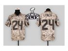 2015 Super Bowl XLIX Nike jerseys seattle seahawks #24 marshawn lynch camo[2013 new Elite][USMC]