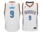 Mens Oklahoma City Thunder #9 Jerami Grant adidas White New Swingman Home Jersey