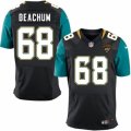 Mens Nike Jacksonville Jaguars #68 Kelvin Beachum Elite Black Alternate NFL Jersey