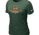 Women Cincinnati Bengals deep Green T-Shirt