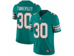 Nike Miami Dolphins #30 Cordrea Tankersley Vapor Untouchable Limited Aqua Green Alternate NFL Jersey