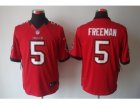 Nike NFL Tampa Bay Buccaneers #5 Josh Freeman Red Jerseys(Limited)