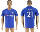 2017-18 Chelsea 21 MATIC Home Thailand Soccer Jersey