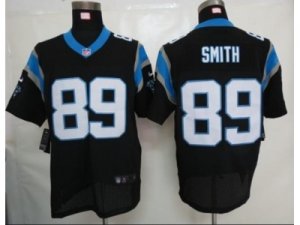 Nike NFL carolina panthers #89 steve smith black Elite jerseys