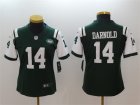 Nike Jets #14 Sam Darnold Green Women Vapor Untouchable Player Limited Jersey
