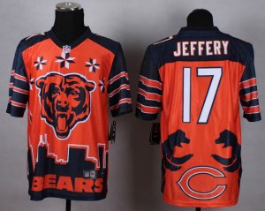 Nike Chicago Bears #17 Jeffery Jerseys(Style Noble Fashion Elite)