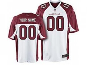 Men\'s Nike Arizona Cardinals Customized Game White Jerseys