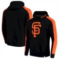 San Francisco Giants Fanatics Branded Iconic Fleece Pullover Hoodie Black & Orange