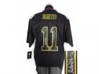 Nike jerseys kansas city chiefs #11 smith black[Elite lights out signature]