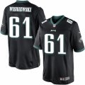 Mens Nike Philadelphia Eagles #61 Stefen Wisniewski Limited Black Alternate NFL Jersey