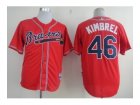 mlb jerseys atlanta braves #46 kimbrel red[cool base]