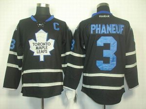 nhl jerseys toronto maple leafs #3 phaneuf black