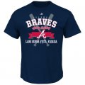 MLB Men's Atlanta Braves Majestic 2016 Heart and Soul Spring Training T-Shirt - Navy