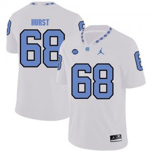 North Carolina Tar Heels 68 James Hurst White College Football Jersey