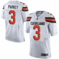 Men's Nike Cleveland Browns #3 Cody Parkey Limited White NFL Jersey