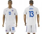 Chile #13 Andia Away Soccer Country Jersey