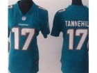 Nike Women Miami Dolphins #17 Ryan Tannehill Green Jerseys(2013)