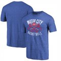 Detroit Pistons Fanatics Branded Royal Motor City Pistons Hometown Collection Tri-Blend T-Shirt
