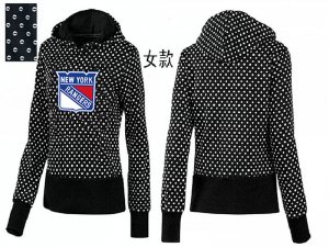 NHL Women New York Rangers Logo Pullover Hoodie 13