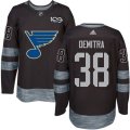 St. Louis Blues #38 Pavol Demitra Black 1917-2017 100th Anniversary Stitched NHL Jersey