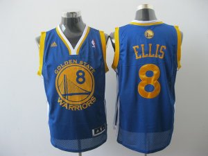 nba golden state warriors #8 ellis blue[2011 swingman revolution 30]