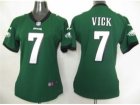 Nike women nfl jerseys philadelphia eagles #7 vick green