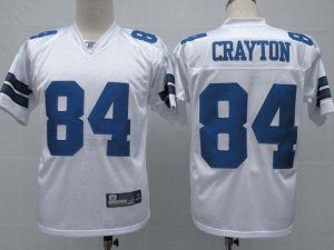 nfl dallas cowboys #84 patrick crayton white