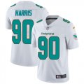 Nike Dolphins #90 Charles Harris White Vapor Untouchable Limited Jersey