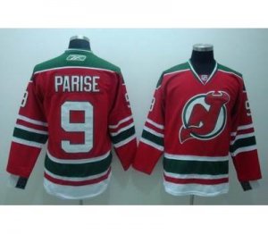 nhl devils #9 parise redgreen