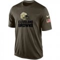Mens Cleveland Browns Salute To Service Nike Dri-FIT T-Shirt