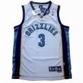 nba Memphis Grizzlies #3 Allen Iverson white