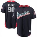 American League #50 Mookie Betts Navy 2018 MLB All-Star Game Home Run Derby Jersey